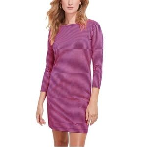 Vineyard Vines Performance Boatneck Sankaty Dress 3/4 Sleeve Shift Size Small